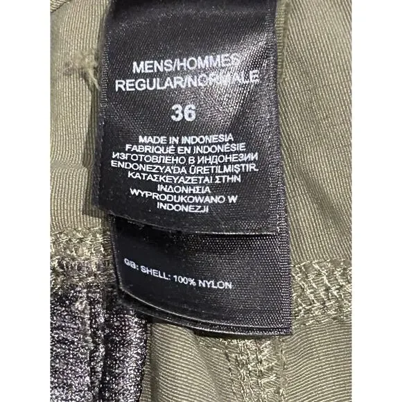 The North Face Men's Green Cargo Shorts size 36 - Picture 5 of 5